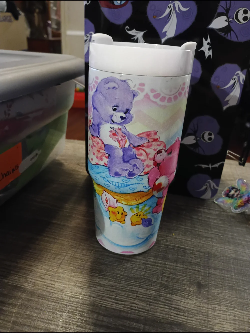 Care Bears  Kids Tumbler with Cute Character Art